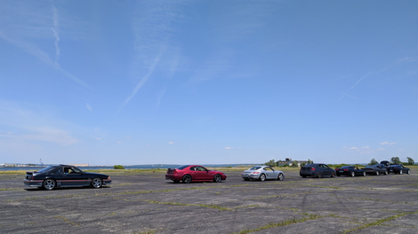 Some of the other cars there.
